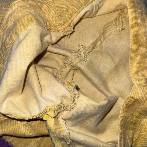 VINTAGE RARE 60s Flower Child hippie bell bottom JEANS - Picture 10 of 10